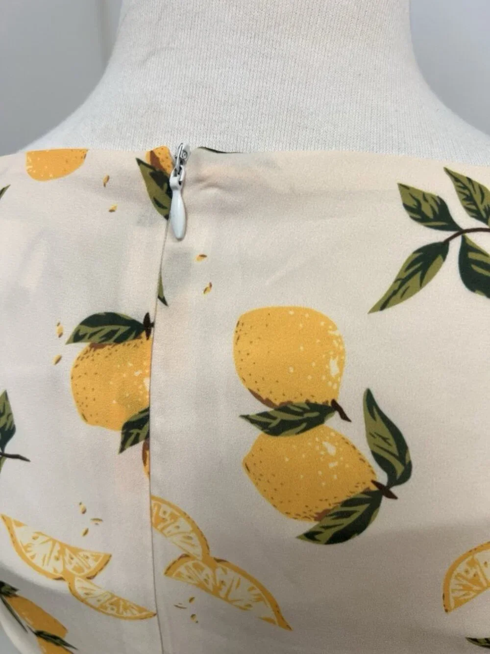 Quanta du Soleil Lemon Midi Dress Size 34 US Size XS - Picture 7 of 7